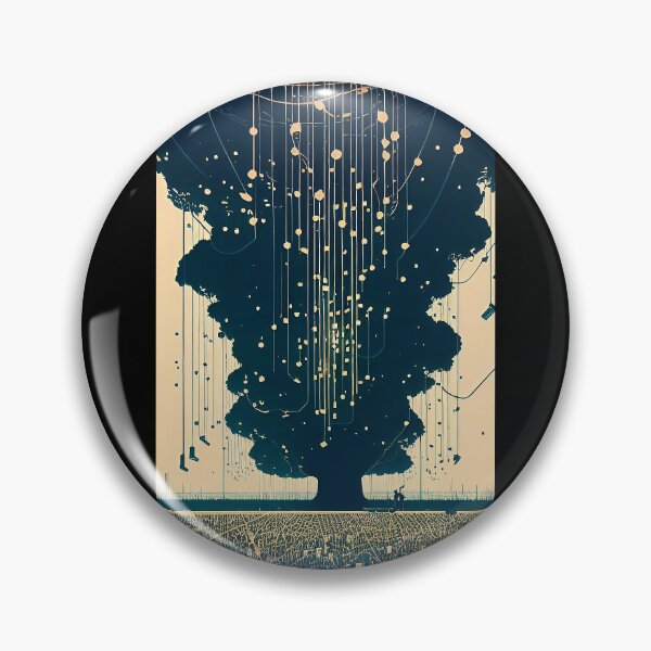 Item preview, Chain Fungi - Tree Network designed and sold by FunkyDigitals.