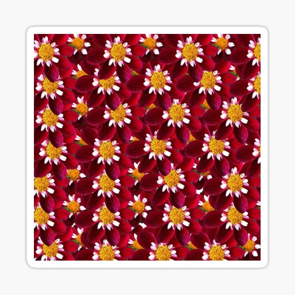 Item preview, Red Dahlia designed and sold by Nisha Prabhu.