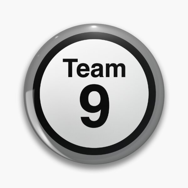 Item preview, Team 9, team games designed and sold by UnnecessaryLuck.