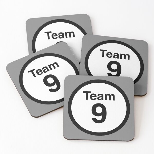 Item preview, Team 9, team games designed and sold by UnnecessaryLuck.