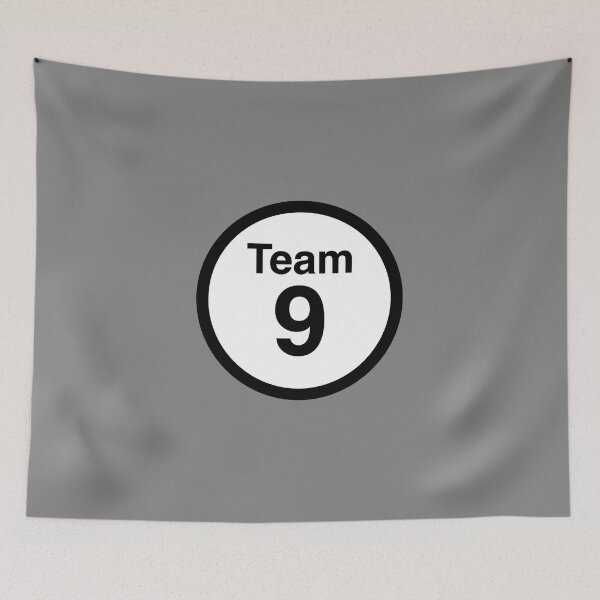 Item preview, Team 9, team games designed and sold by UnnecessaryLuck.