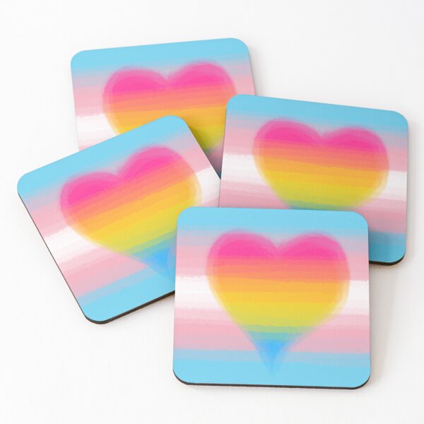 Item preview, Watercolor Transgender Panromantic Pride Flag designed and sold by Sum-Thangs.