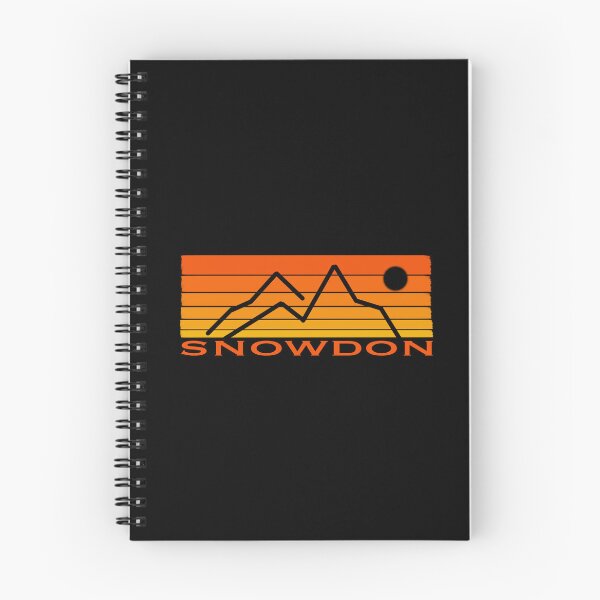 Item preview, Snowdon snowdonia hiking graphic art wording designed and sold by SoulTrekking.