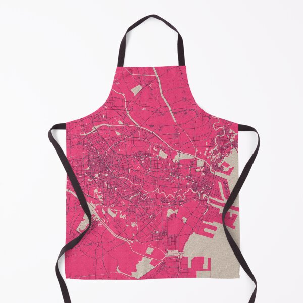 Item preview, Tianjin City Map of China - Blossom designed and sold by deMAP.