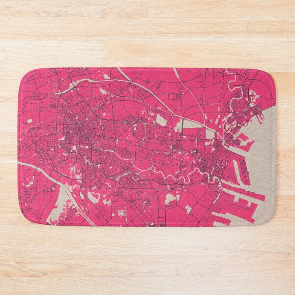 Item preview, Tianjin City Map of China  - Blossom designed and sold by deMAP.