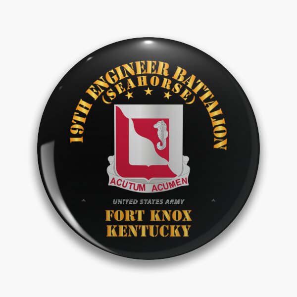 Item preview, Army - 19th Engineer Battalion - Ft Knox KY designed and sold by Military Insignia Products.