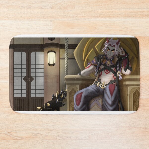 Item preview, Genshin Fanart Arataki itto designed and sold by Cafe-C-Desenho.