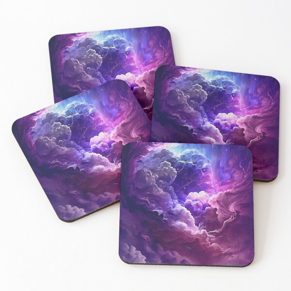 Item preview, psychedlic purple clouds designed and sold by gianni3g.