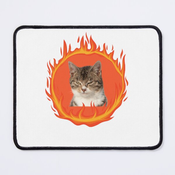 Item preview, Cat in flames designed and sold by Sunwang.