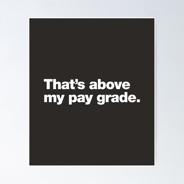 That's above my pay grade. Sticker