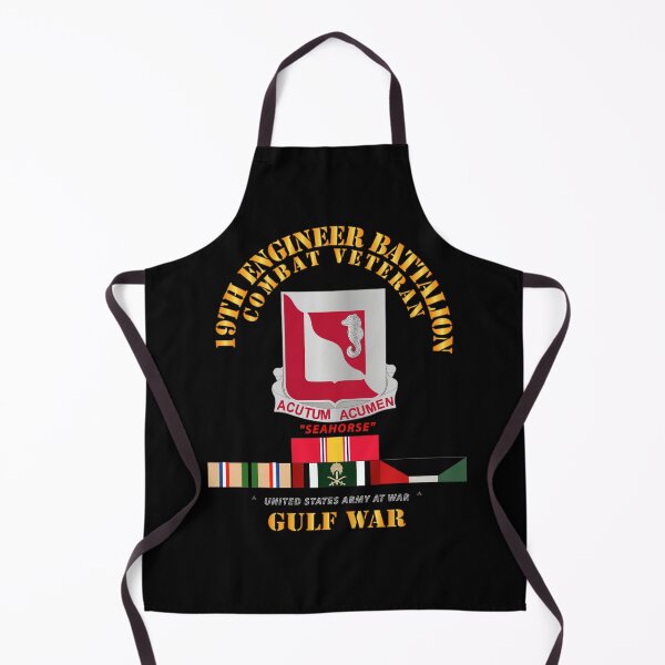 Item preview, Army - 19th Engineer Battalion - Gulf War w SVC designed and sold by Military Insignia Products.