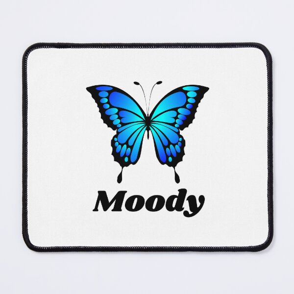 Item preview, Blue Moody Butterfly designed and sold by Moody-Butterfly.