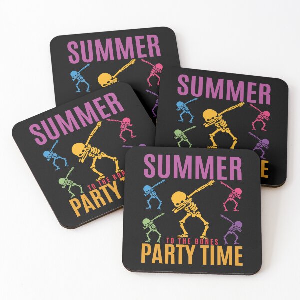 Item preview, Summer Party Time To The Bones| Skeleton Lovers Gift| Dancing Skeletons |Funny Dancing Skull| | DEATH Trending Best Selling Death Dance| Summer Funny  designed and sold by al21ex.
