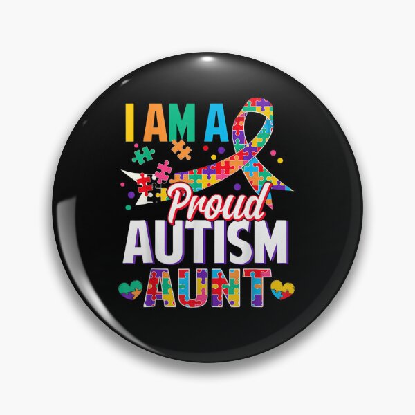 Item preview, I m a Proud Autism Aunt Autism Awareness designed and sold by GYMPursuit.