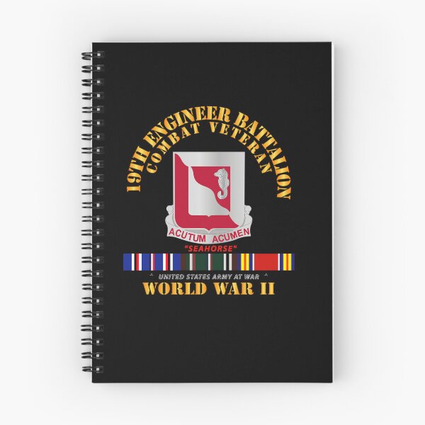 Item preview, Army - 19th Engineer Battalion - WWII w EU SVC designed and sold by Military Insignia Products.