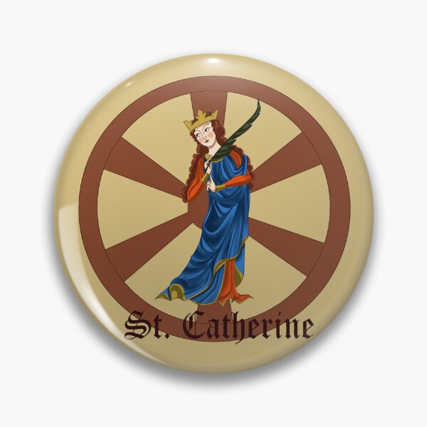 Item preview, St. Catherine designed and sold by locus-amoenus.