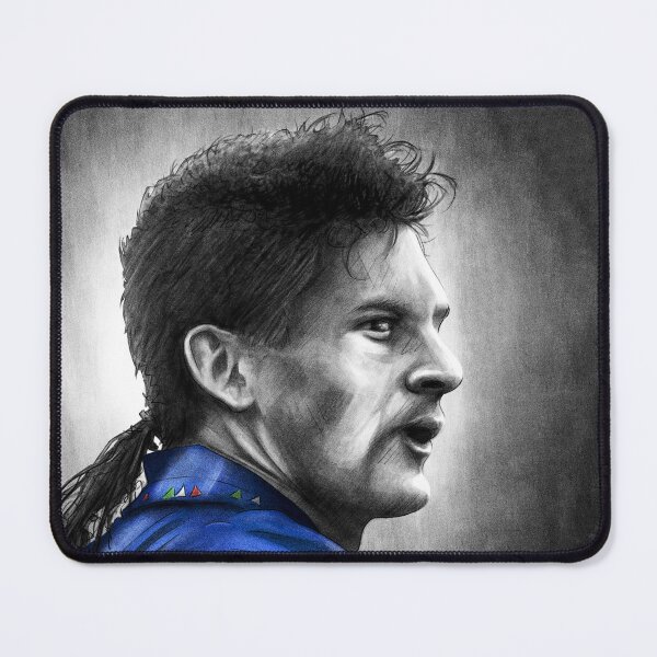 Item preview, Roberto Baggio - Italy Football Artwork designed and sold by barrymasterson.