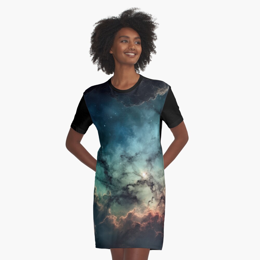 Item preview, Graphic T-Shirt Dress designed and sold by futureimaging.