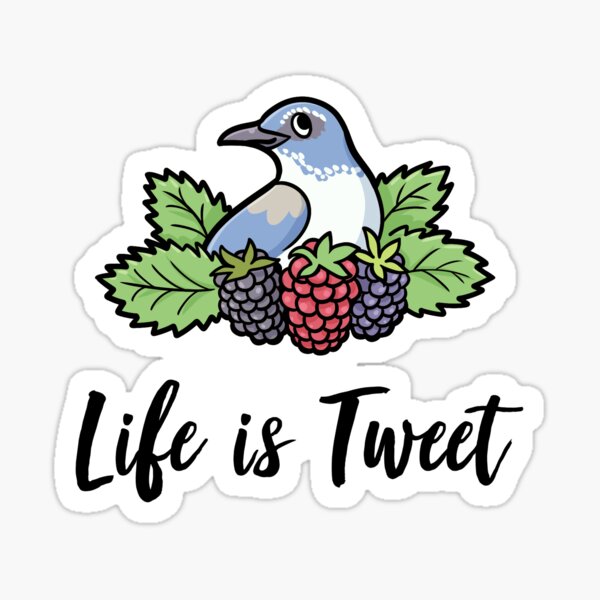 Life is Tweet - Life is Sweet - Funny Bird Memes - Gifts for