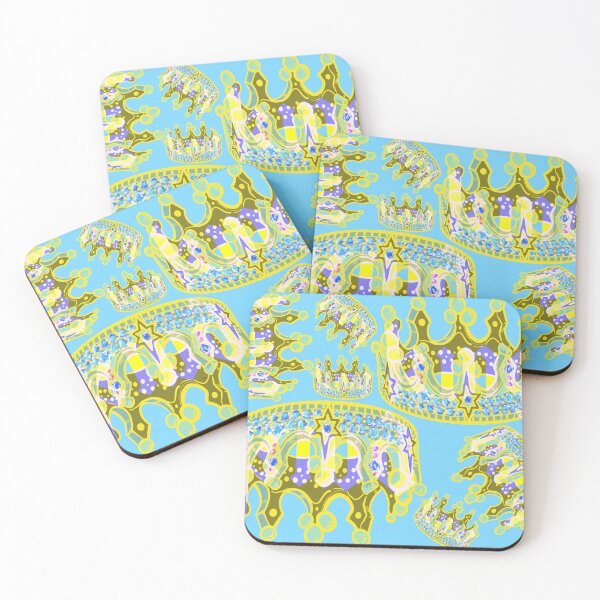 Item preview, KINGS CROWN SKY BLUE  designed and sold by GIVENGRACE.ART.