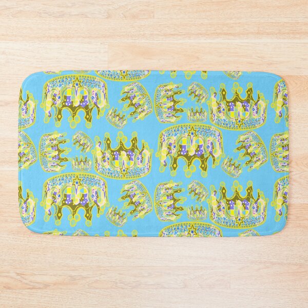 Item preview, KINGS CROWN SKY BLUE  designed and sold by GIVENGRACE.ART.