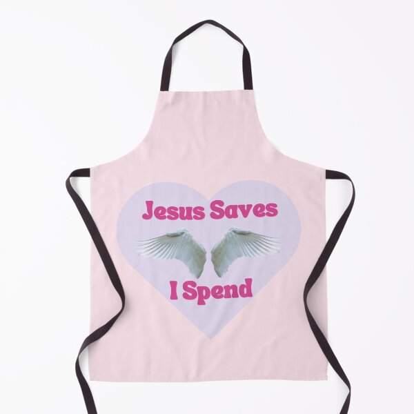 Item preview, Jesus Saves I Spend designed and sold by Femme Pastel Collective.