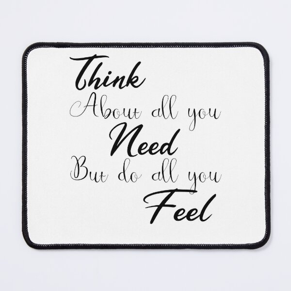 Item preview, Think About All You Need But Do All You Feel  designed and sold by ABDOULAH.