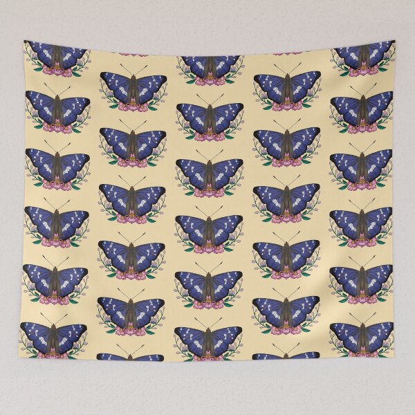 Aperçu de l'œuvre Papillon empereur violet créée et vendue par RVKH Art.