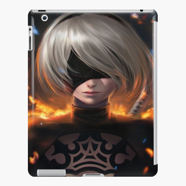 2B Nier Automata iPad Case & Skin by Mitsu-art