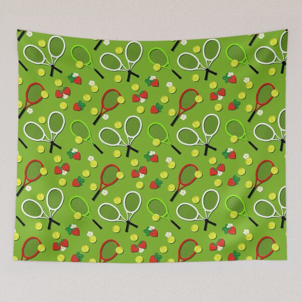 Item preview, Tennis Player Sports Pattern designed and sold by HotHibiscus.