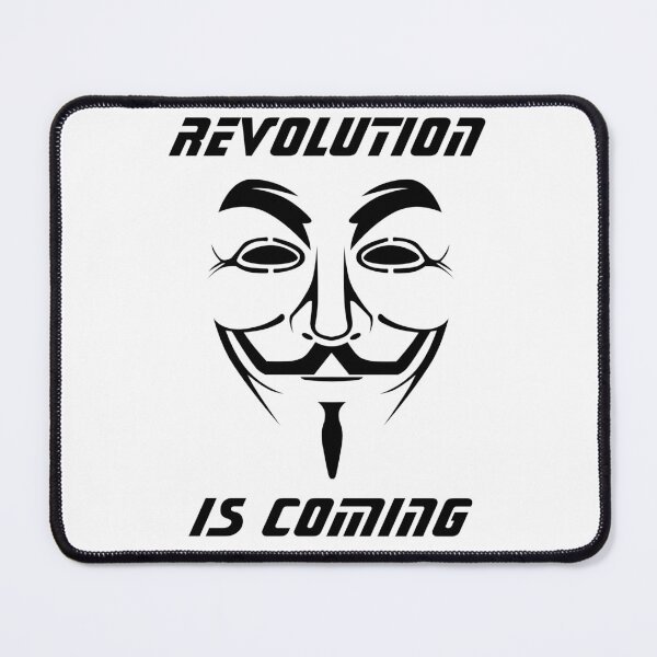 Item preview, ANONYMOUS T-SHIRT V FOR VENDETTA MASK REVOLUTIONS By.AdhikaArts #0023 designed and sold by AdhikaArts.