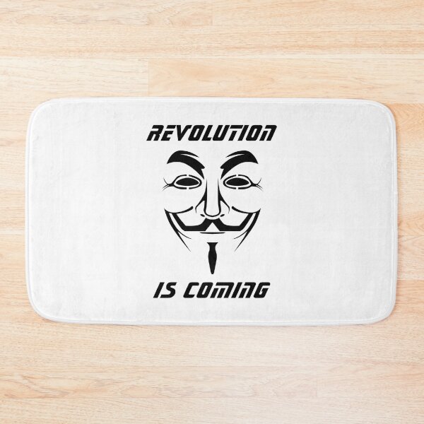 Item preview, ANONYMOUS T-SHIRT V FOR VENDETTA MASK REVOLUTIONS By.AdhikaArts #0023 designed and sold by AdhikaArts.