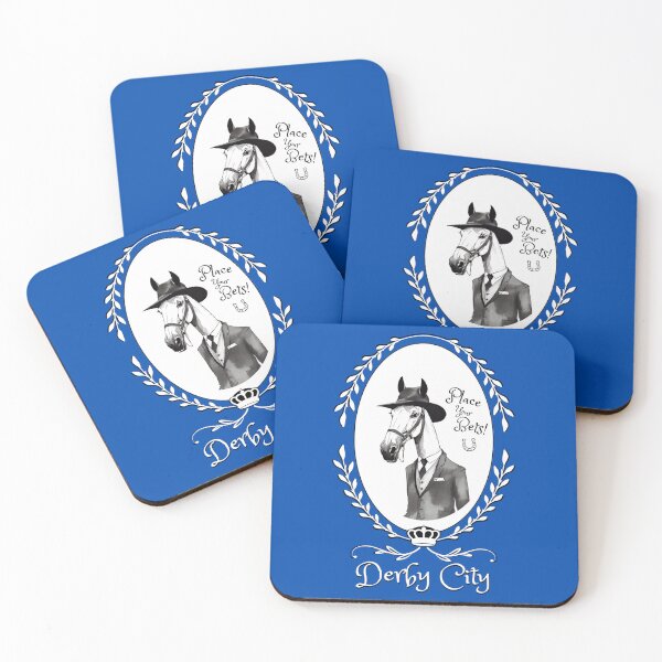 Item preview, Derby City Collection: Place Your Bets 4 (Blue) designed and sold by TheArtfulAllie.