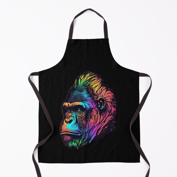 Item preview, Colourful Gorilla Illustration designed and sold by Gerald Waters.