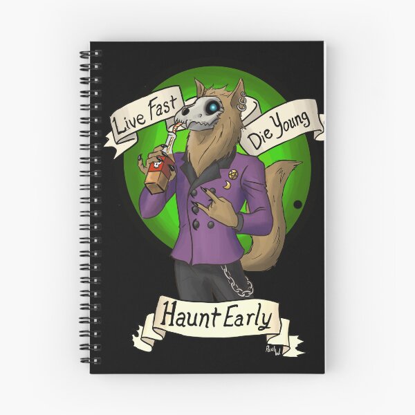 Item preview, Live Fast, Die Young, Haunt Early designed and sold by MrSpookyWolff.