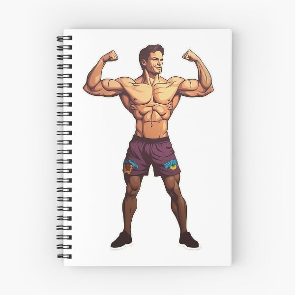 Item preview, Standing Muscular Guy designed and sold by ForeverPrintsOK.
