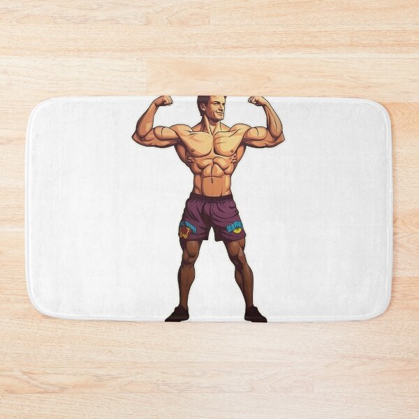 Item preview, Standing Muscular Guy designed and sold by ForeverPrintsOK.