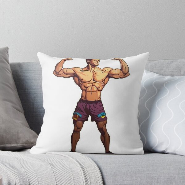 Item preview, Standing Muscular Guy designed and sold by ForeverPrintsOK.