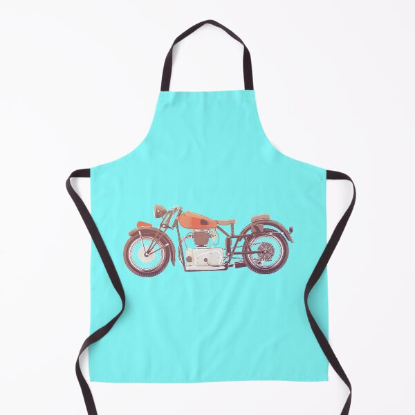 Item preview, Cafe Racer Vintage Motorcycle - vintage colors version designed and sold by PeterADesign.