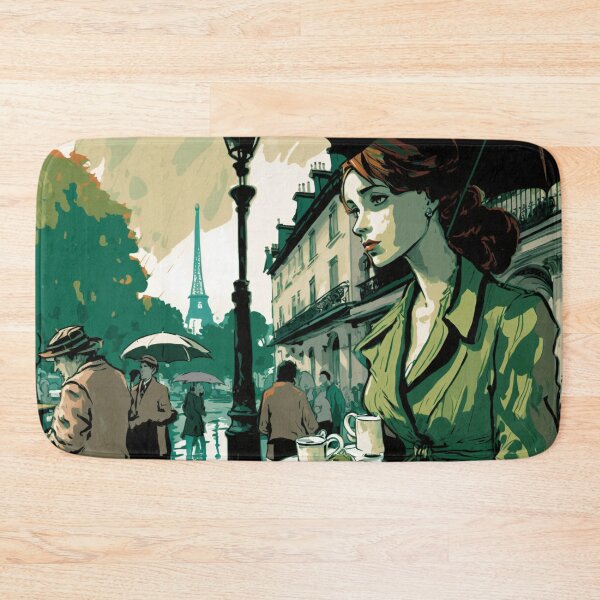 Item preview, Raindrops and Reverie: A Parisian Escape designed and sold by Left-Hand-Tree.