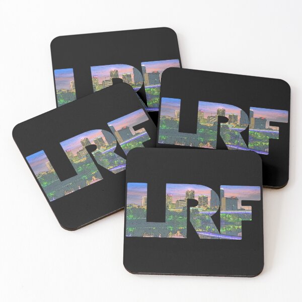 Item preview, Little Rock, Arkansas LRF Night Cityscape designed and sold by CrabbyLobster.