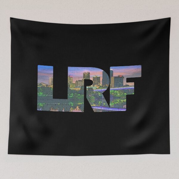 Item preview, Little Rock, Arkansas LRF Night Cityscape designed and sold by CrabbyLobster.