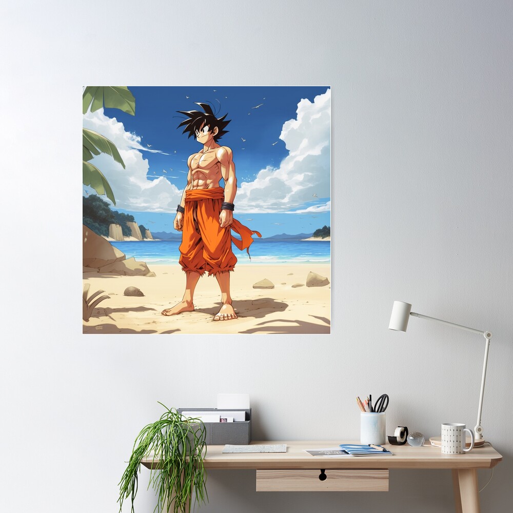 Goku Super Saiyan Dragon Ball Z Japanese Anime Wall Art Poster - Trends  Bedding