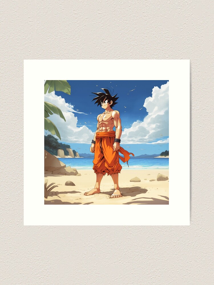 Dragon Ball Z - Son Goku Super Saiyan Blue Photographic Print by POP-Mania