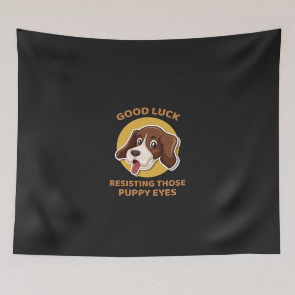 Item preview, Good luck resisting those puppy eyes designed and sold by hipposstore.