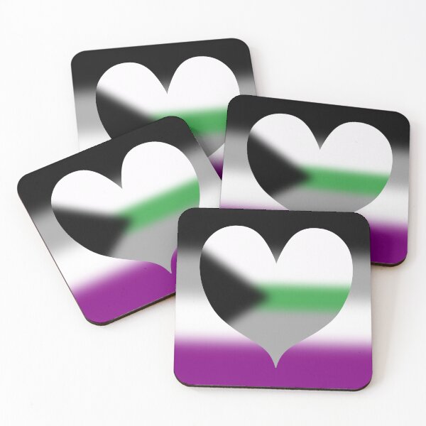 Item preview, Gradient Asexual Demiromantic Pride Flag designed and sold by Sum-Thangs.
