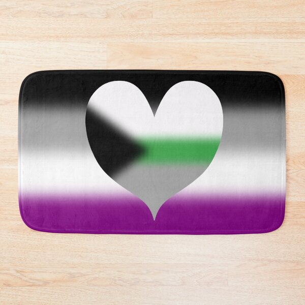 Item preview, Gradient Asexual Demiromantic Pride Flag designed and sold by Sum-Thangs.