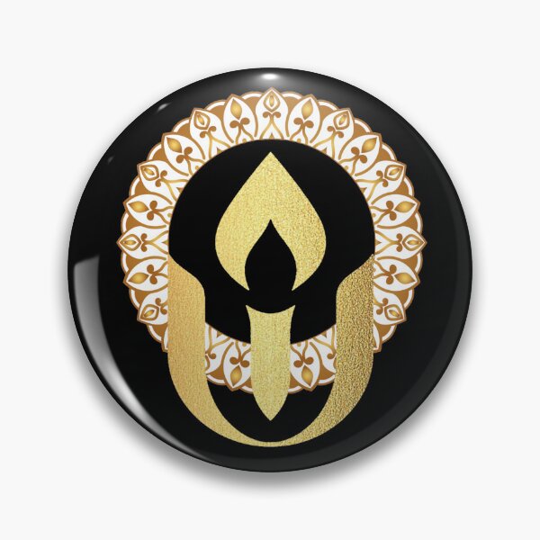 Item preview, Gold filigree Unitarian Universalism chalice designed and sold by KCAbdelnour.