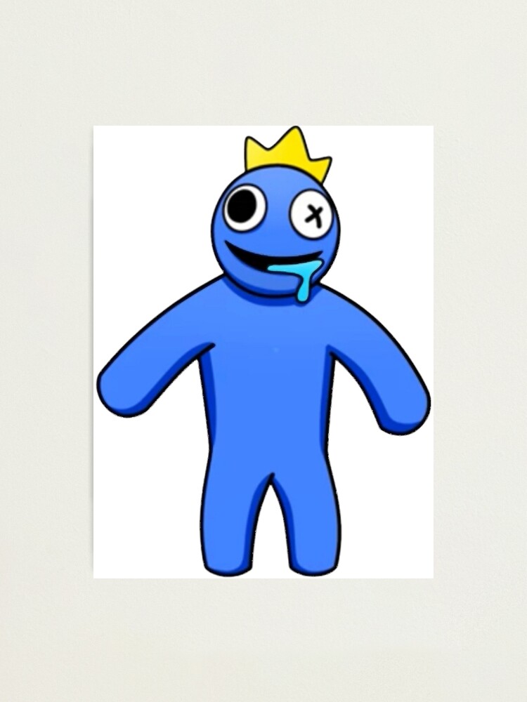 Blue Rainbow Friend  Photographic Print
