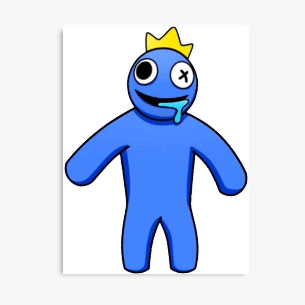 Blue Rainbow Friend  Photographic Print